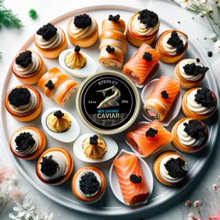 Mer Sauvage caviar selection