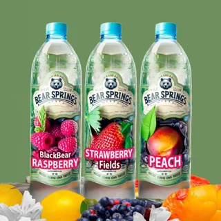 Flavored spring water